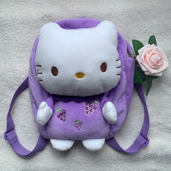 Sanrio Hello Kitty Grape Backpack - Picture 1 of 12